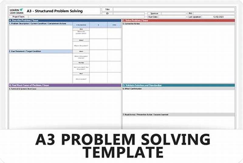 Problem Solving Template