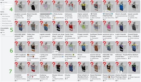 Problem with sorting clothes in Roblox catalog - Website Bugs 