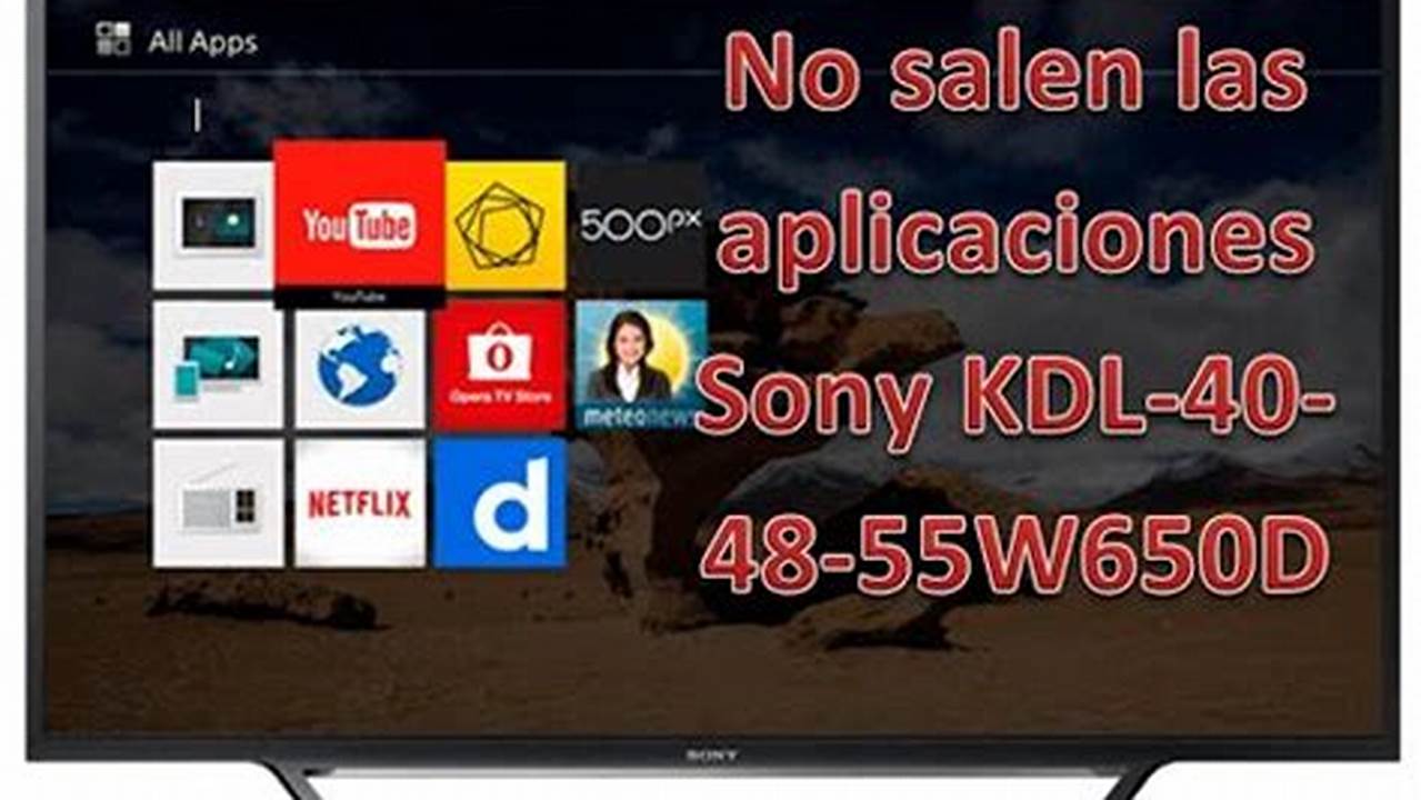 Problemas Relacionados Con "Cómo Saber El Modelo De Mi Tv Sony Bravia" Y Sus Soluciones, MX Modelo