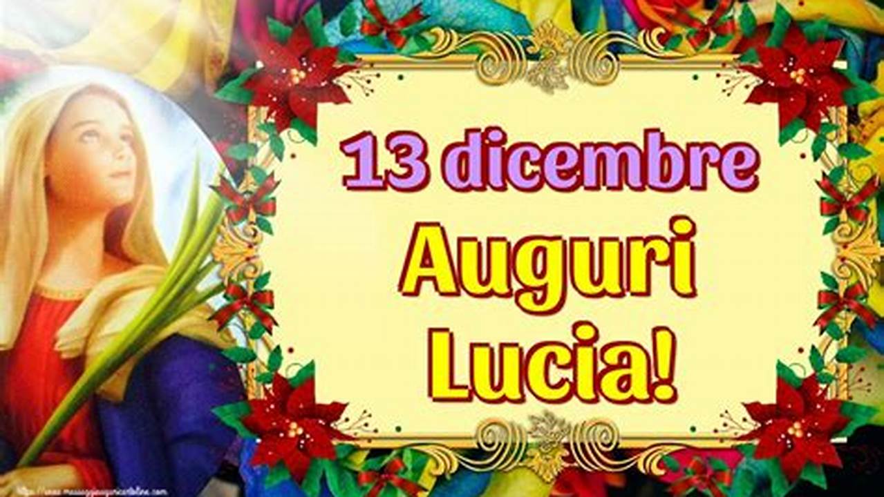 Problemi Con I Messaggi Di Auguri Per Santa Lucia, IT Messaggi