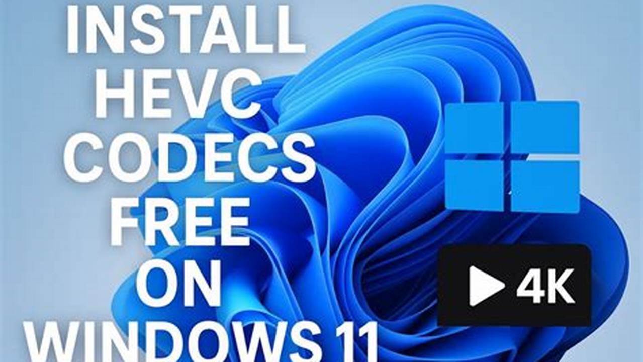 Problemlose Installation Des Hevc Codecs., 2024