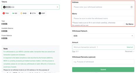 Problems with signature in MEXC API withdraw