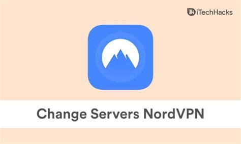 Process Of Changing Servers Using NordVPN In Windows PC
