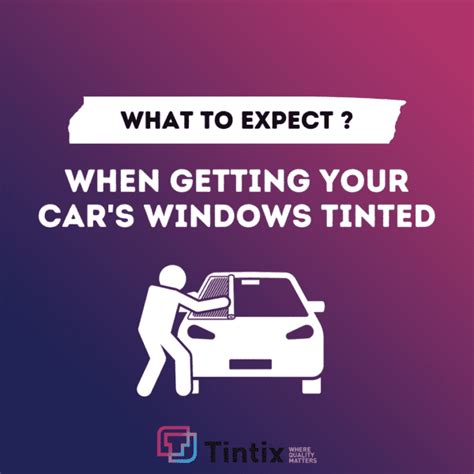 Process of Getting Your Windows Tinted