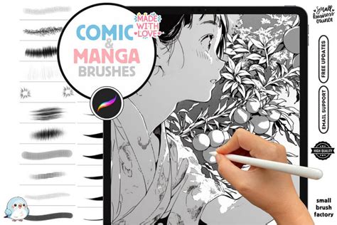 Procreate Brushes for Manga