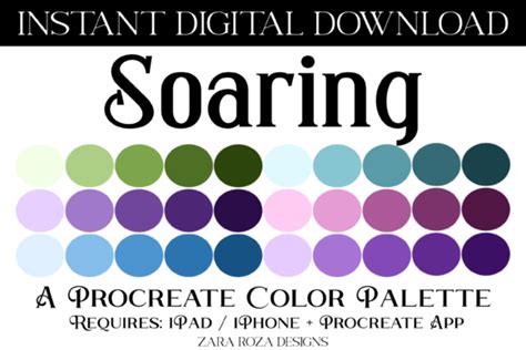 Download Procreate Color Palette Collection - 190+ SVG File for DIY Machine Cameo