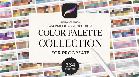 Download Procreate Color Palette Collection - 190+ SVG File for DIY Machine Crafts