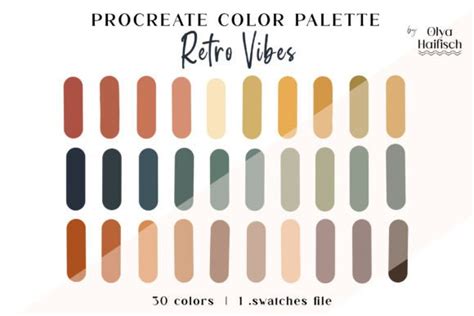 Download Procreate Color Palette Collection - 190+ SVG File for DIY Machine for Cricut Machine
