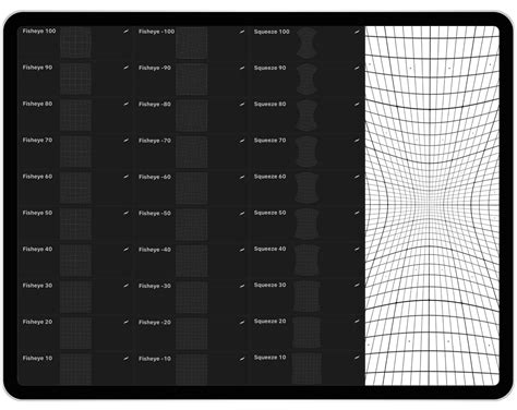 Procreate Grid Templates