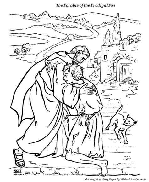 Prodigal Son Coloring Pages