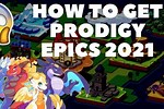 Prodigy Epic Codes 2021