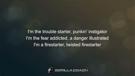 Prodigy Firestarter Lyric