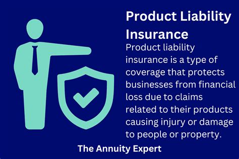 Conceptual Photo Showing Printed Text Product Liability Insurance Stock