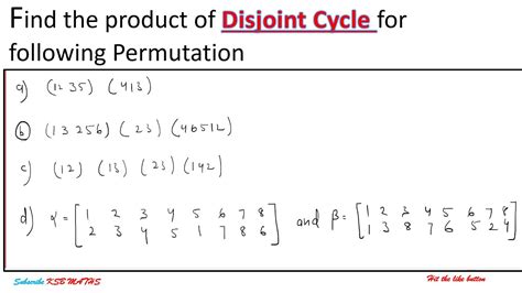Effortlessly Calculate the Product of Disjoint Cycles with our Calculator