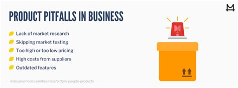 Product Pitfalls