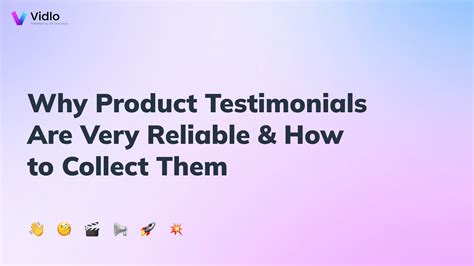 Product Testimonials Are Very Reliable