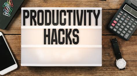 Productivity Apps and Hacks