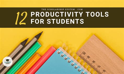 Productivity Tools for Students