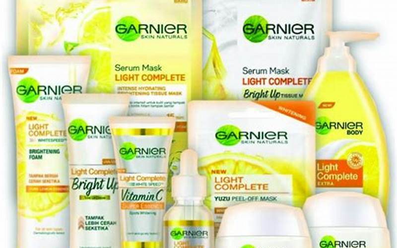 Produk Garnier Untuk Menghilangkan Jerawat