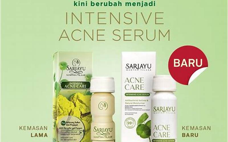 Produk Jerawat Sariayu, Solusi Terbaik Untuk Jerawat Anda