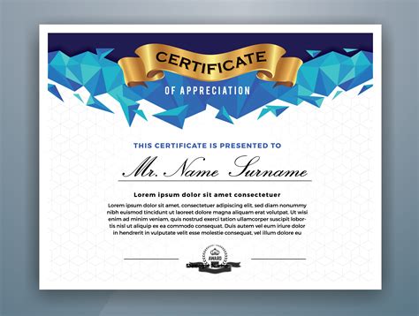 Professional Certificate Templates Free