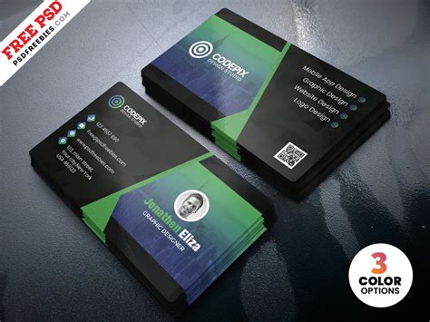 Professional Business Card PSD Template – PSDFreebies.com