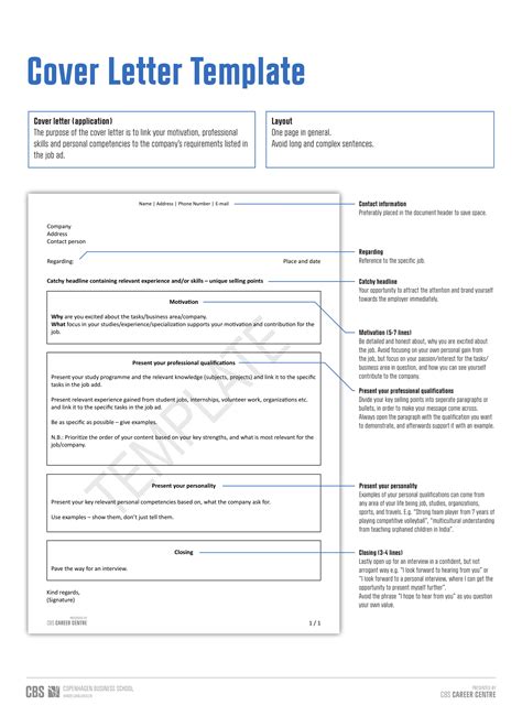 Professional Cover Letter Format Pdf