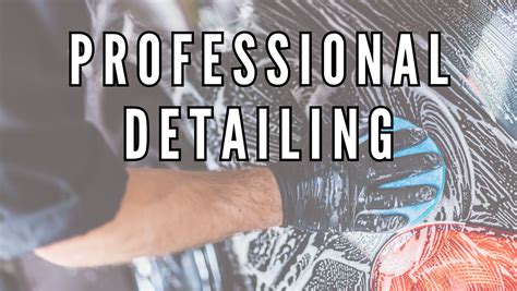 Professional Detailing