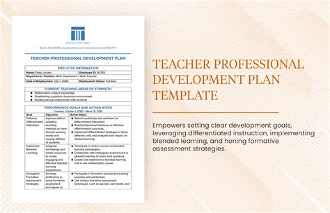Professional Development Plan for Teachers Example Elegant Image Result