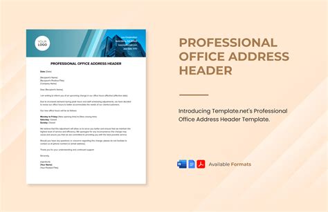 Professional Header