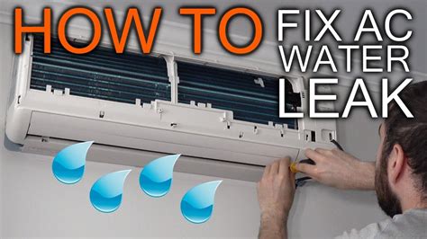 Professional Help for Fixing Air Conditioner Leaking Water Outside