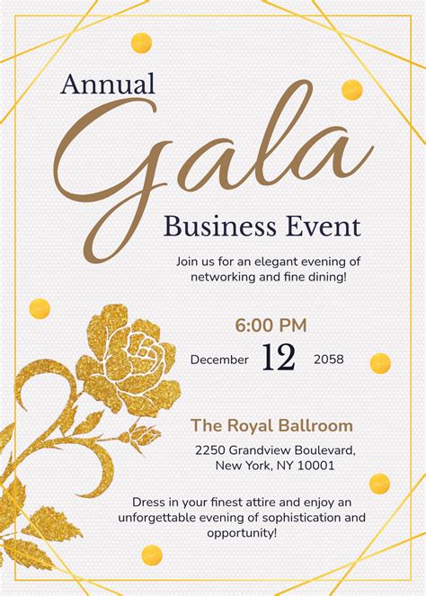 Invitation Template Professional Dinner invitation template, Email