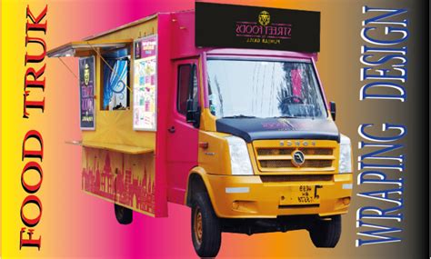 Professional Looking Food Truck Design Using Design Software