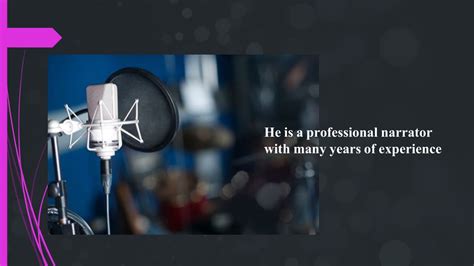 Professional Narrator