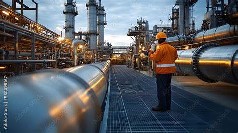 Professional Technician Inspecting Gas Line