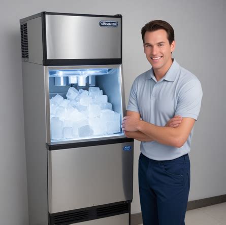 Professional ice machine repair technicians
