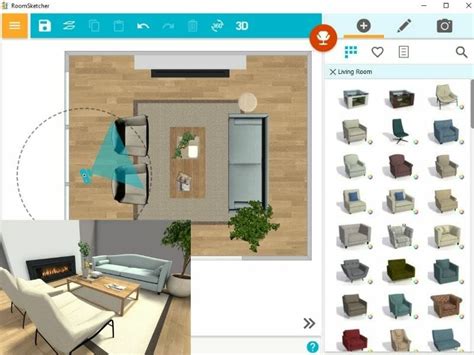 Professional-Grade Living Room Design Software