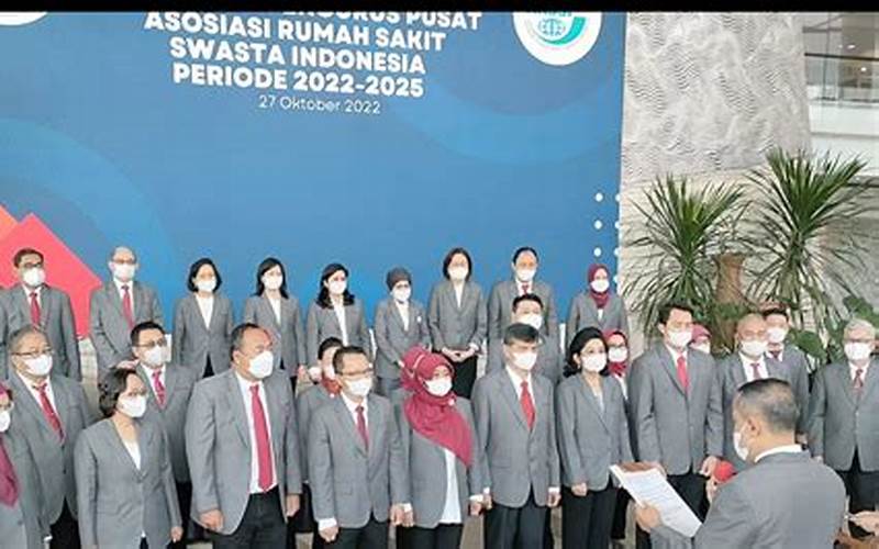 Program Kerja Asosiasi Rumah Sakit Indonesia
