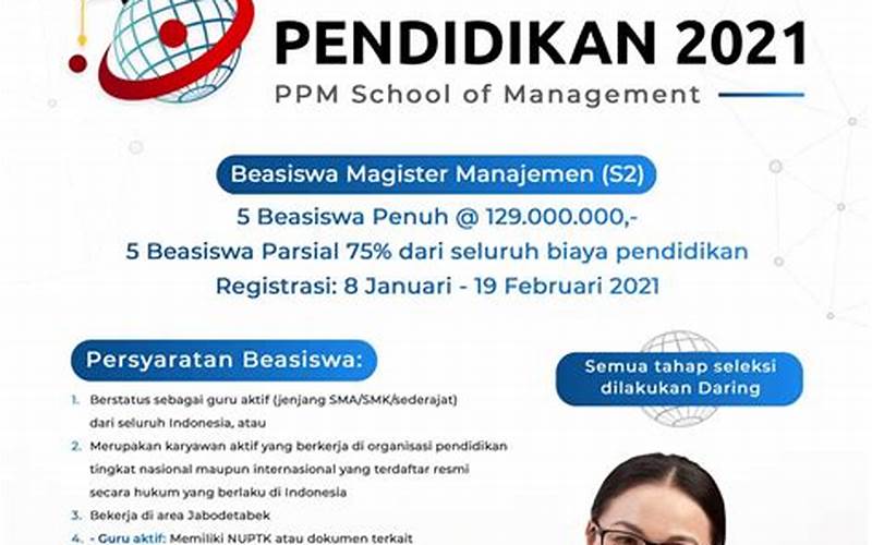 Program Pendidikan Ppm School Of Management
