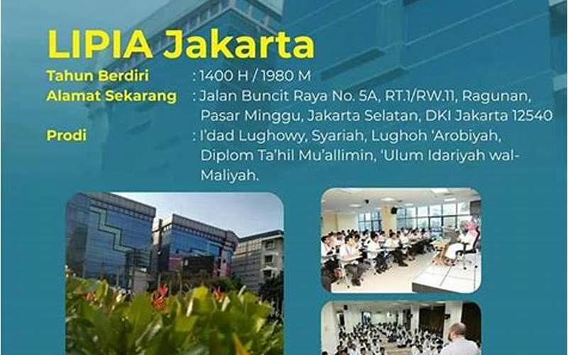 Program Studi Lipia Jakarta