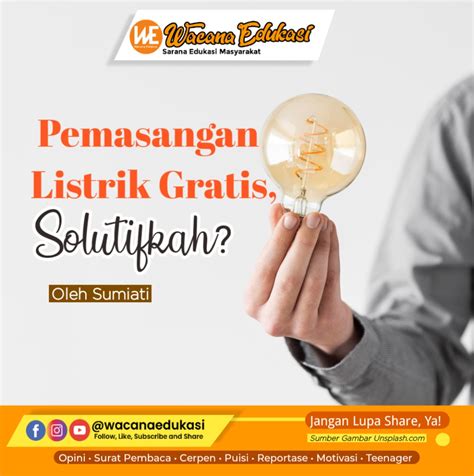Program Pemasangan Listrik Gratis