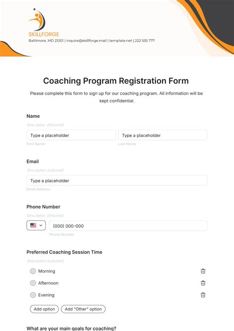 Program Registration (ALL) Start Page