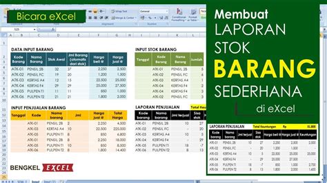 Program Stok Excel Gratis