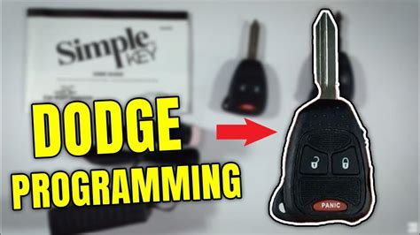 Programming a Dodge Key Fob