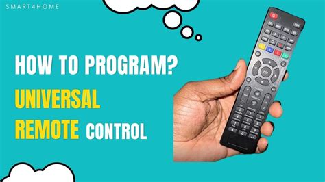 Program the Remote Control