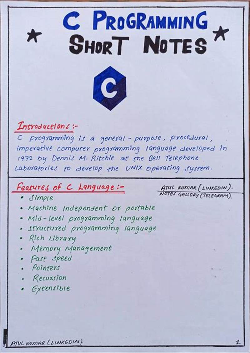 Programming Short Form