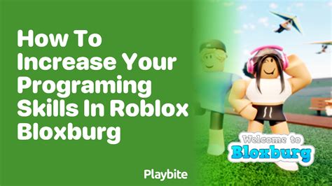 Programming Skills in Bloxburg