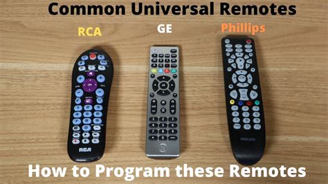 Programming a Universal Remote