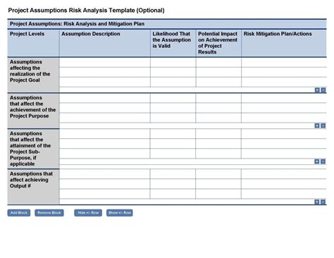 12 Project assessment Template Excel Excel Templates Excel Templates