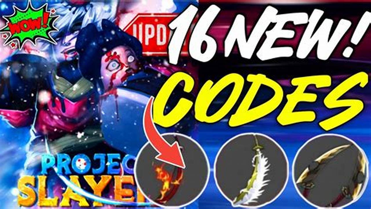 Project Slayer Codes 2024